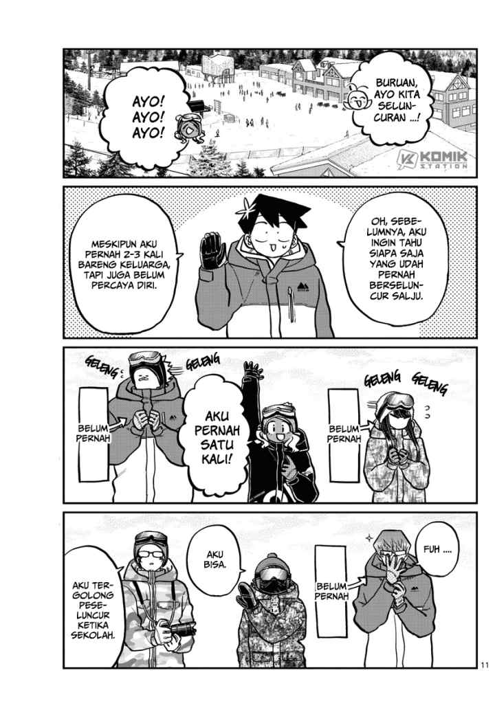 Komi-san wa Komyushou Desu chapter 261 halaman 13