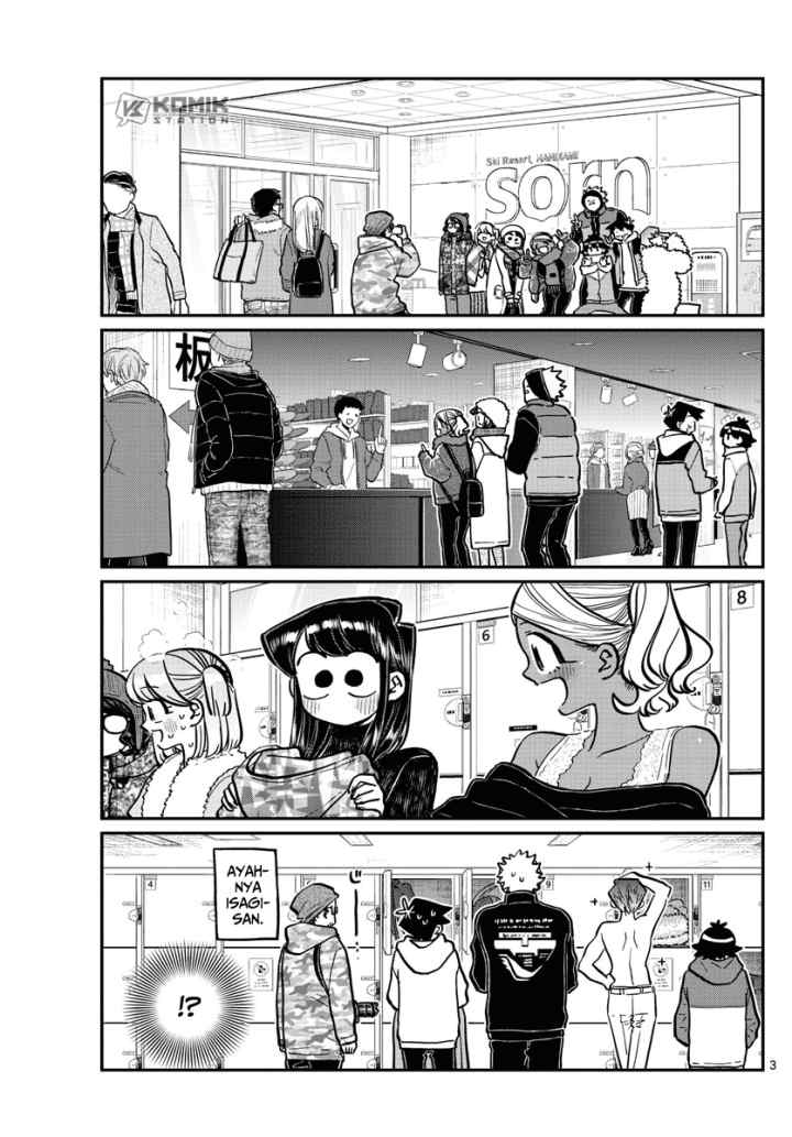 Komi-san wa Komyushou Desu chapter 261 halaman 4