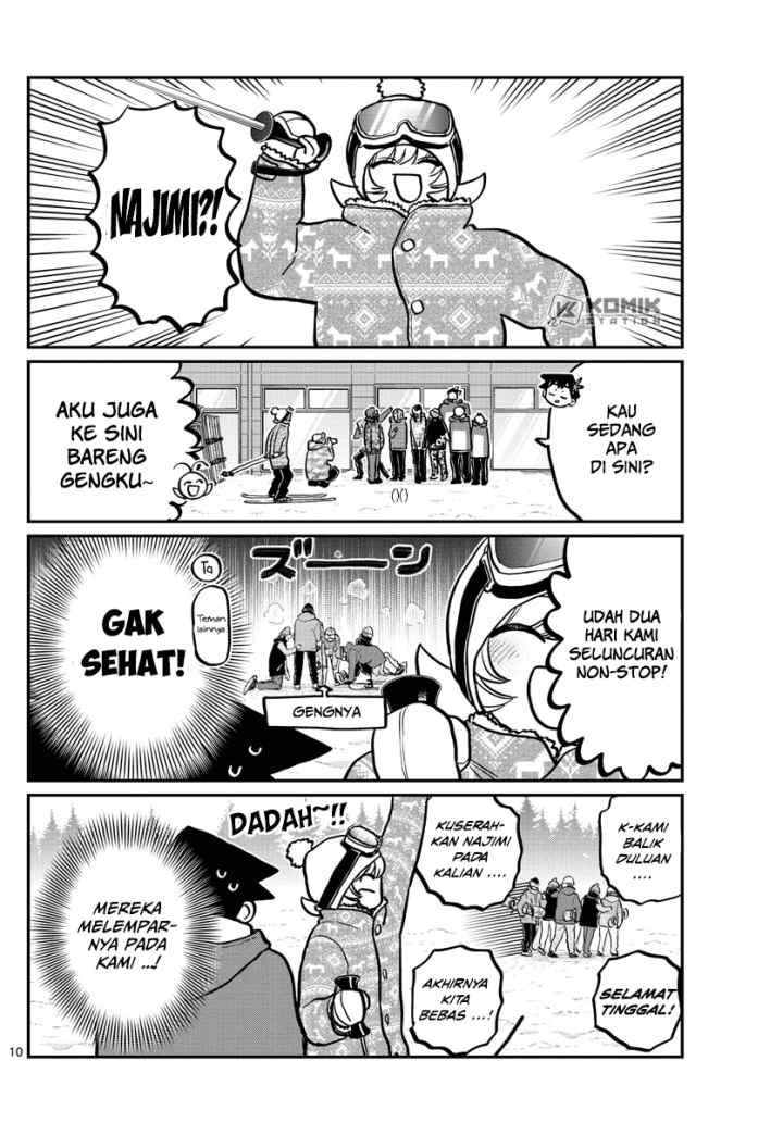 Komi-san wa Komyushou Desu chapter 261 halaman 12