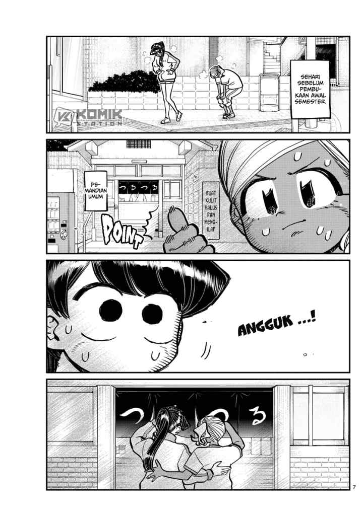 Komi-san wa Komyushou Desu chapter 276 halaman 7