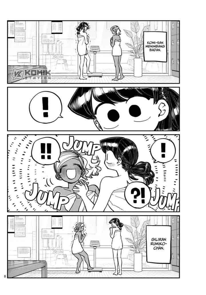 Komi-san wa Komyushou Desu chapter 276 halaman 8