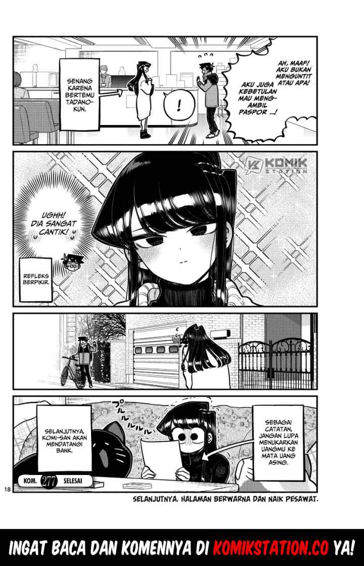 Komi-san wa Komyushou Desu chapter 277 halaman 10