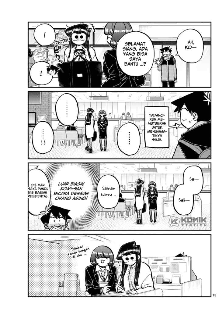 Komi-san wa Komyushou Desu chapter 277 halaman 5