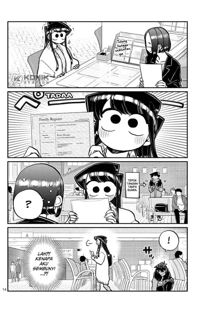 Komi-san wa Komyushou Desu chapter 277 halaman 6