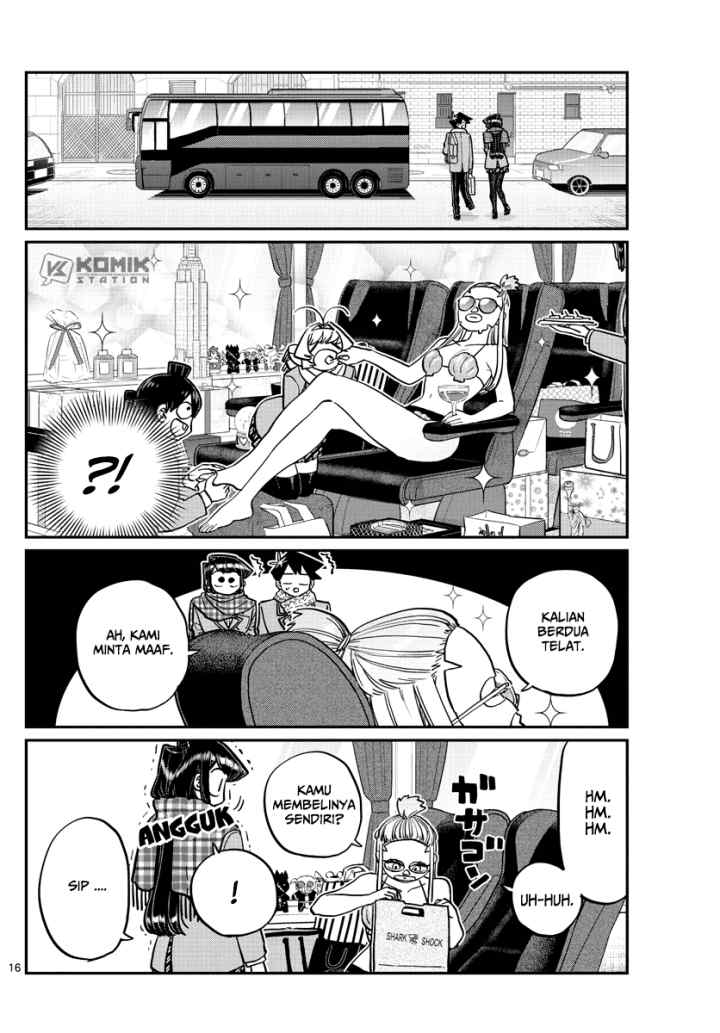 Komi-san wa Komyushou Desu chapter 279 halaman 18