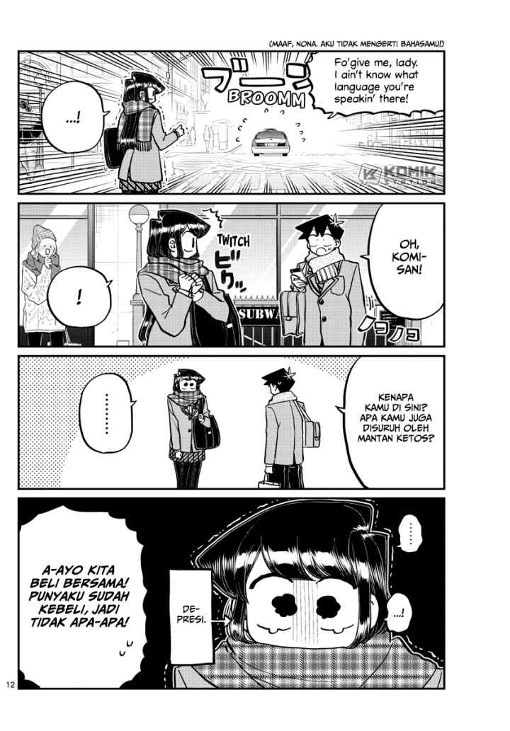 Komi-san wa Komyushou Desu chapter 279 halaman 14