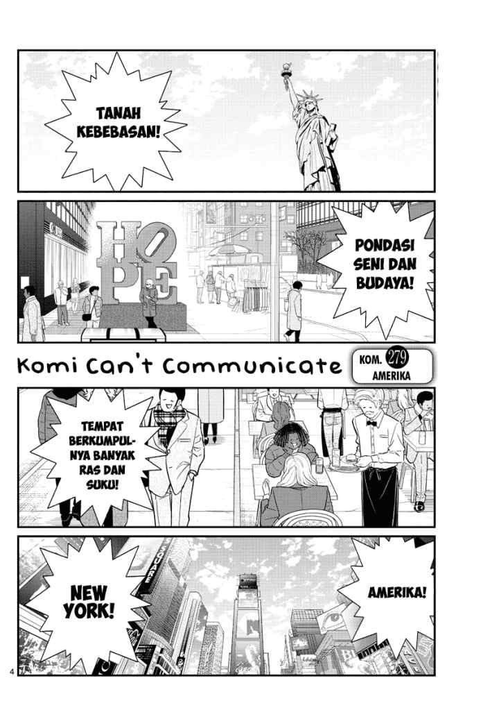 Komi-san wa Komyushou Desu chapter 279 halaman 5