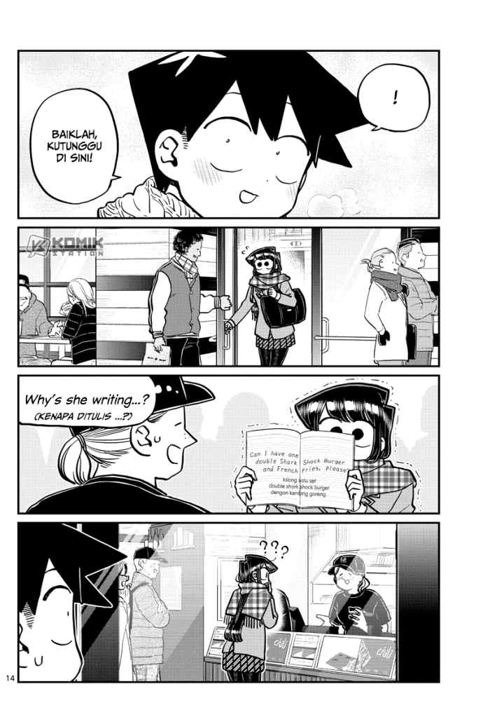 Komi-san wa Komyushou Desu chapter 279 halaman 16