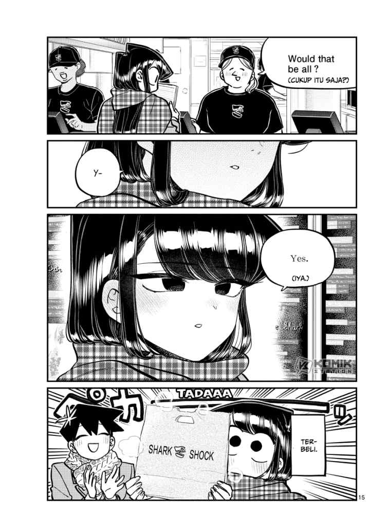 Komi-san wa Komyushou Desu chapter 279 halaman 17