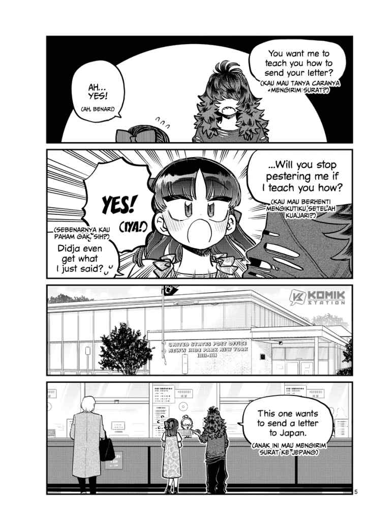 Komi-san wa Komyushou Desu chapter 280 halaman 7