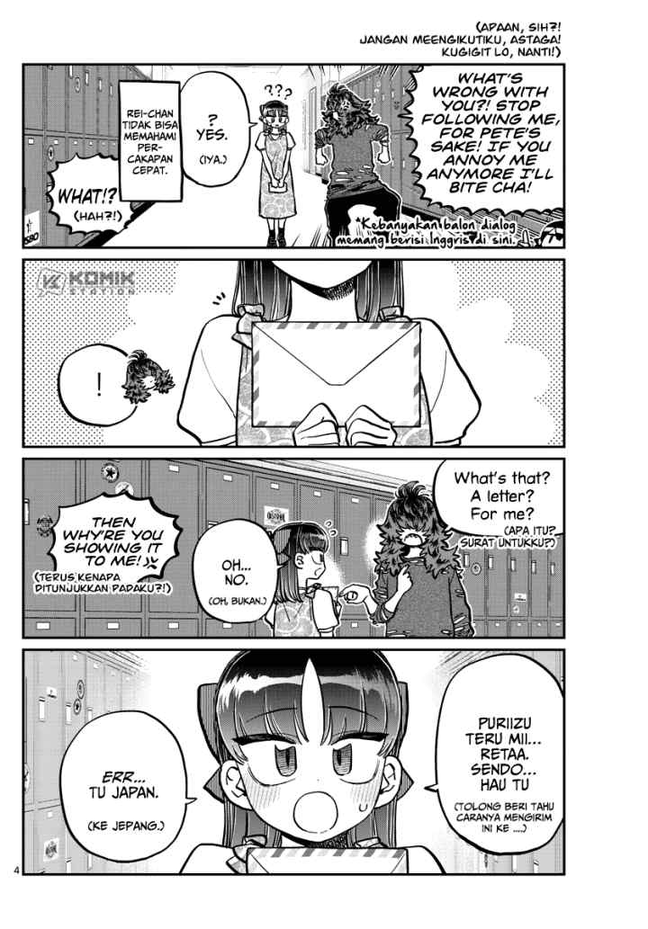 Komi-san wa Komyushou Desu chapter 280 halaman 5