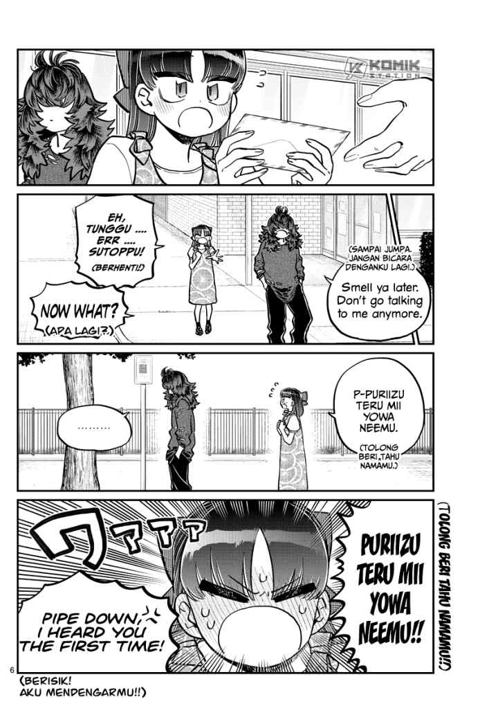 Komi-san wa Komyushou Desu chapter 280 halaman 8