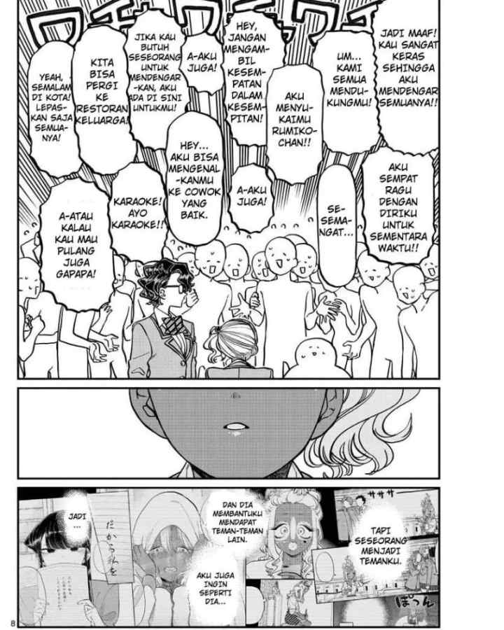 Komi-san wa Komyushou Desu chapter 303 halaman 8