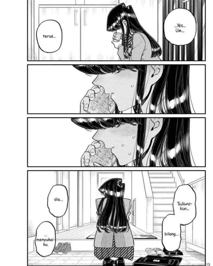 Komi-san wa Komyushou Desu chapter 303 halaman 13