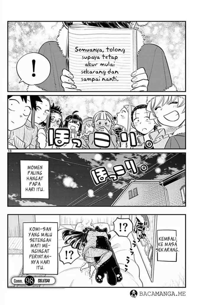 Komi-san wa Komyushou Desu chapter 98 halaman 10