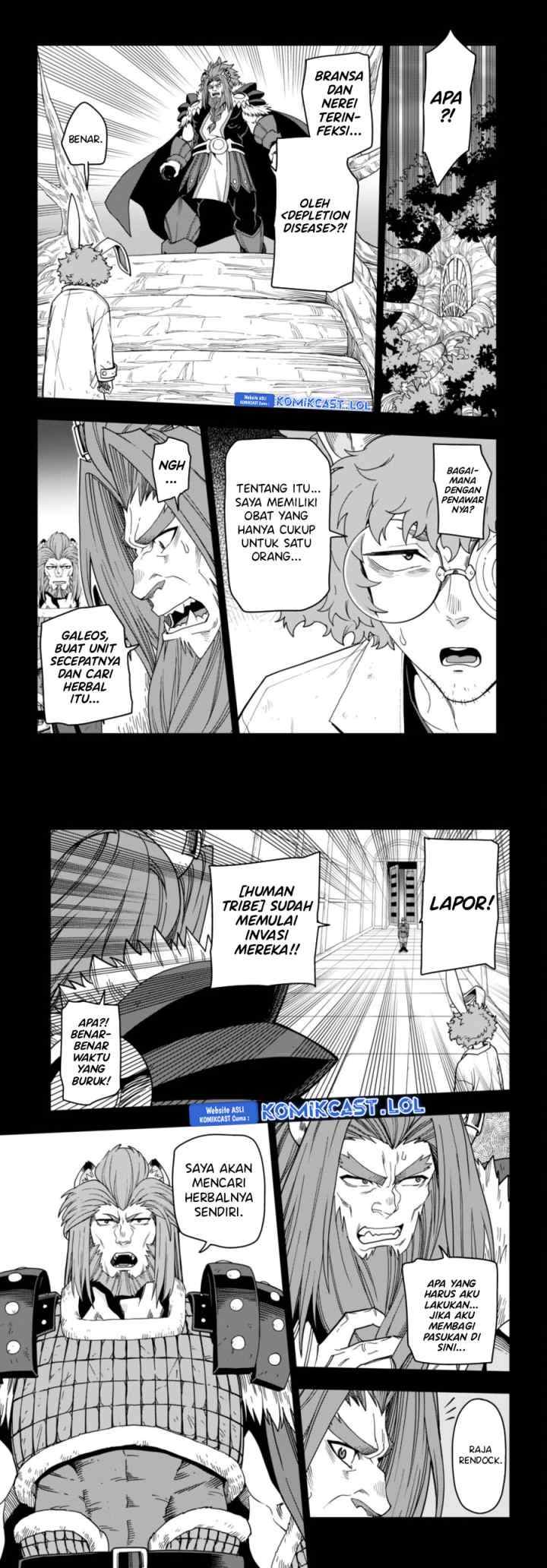 Konjiki no Moji Tsukai: Yuusha Yonin ni Makikomareta Unique Cheat chapter 100 halaman 8