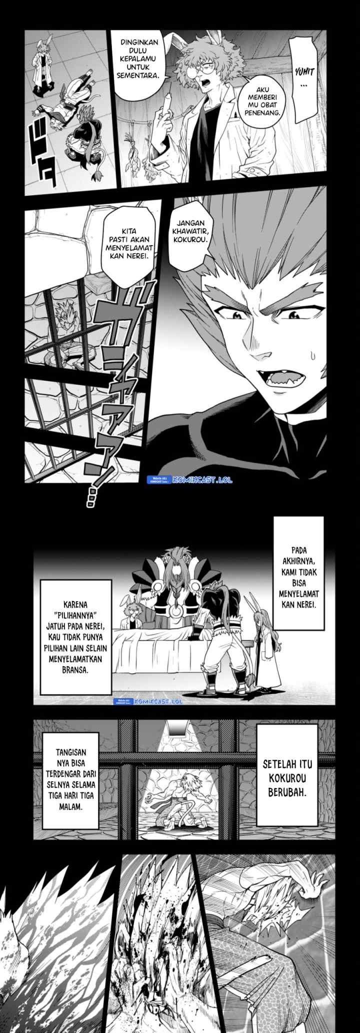Konjiki no Moji Tsukai: Yuusha Yonin ni Makikomareta Unique Cheat chapter 100 halaman 12