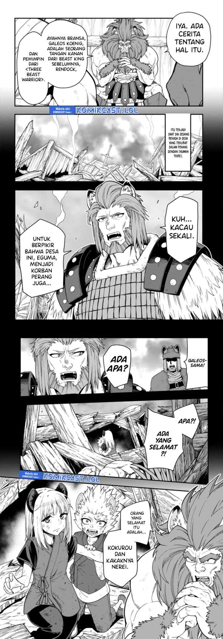 Konjiki no Moji Tsukai: Yuusha Yonin ni Makikomareta Unique Cheat chapter 100 halaman 5