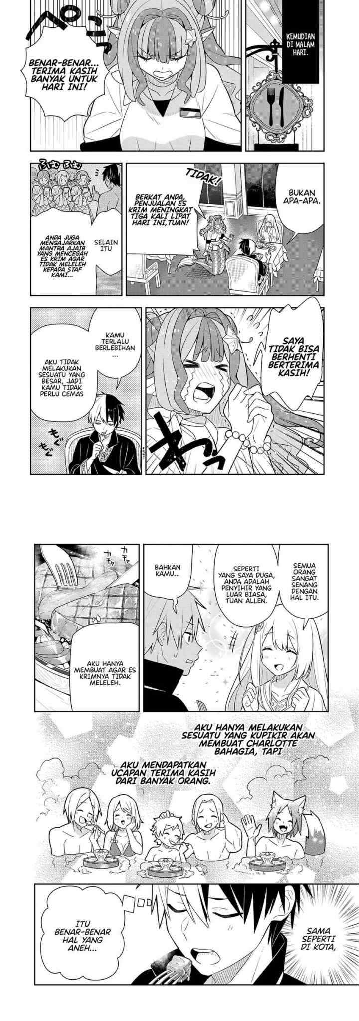 Konyaku Haki Sareta Reijo wo Hirotta Ore ga, Ikenai Koto wo Oshiekomu Oishi Mono wo Tabesasete Oshare wo Sasete, Sekaichi Shiawasena Shojo ni Produce! chapter 25 halaman 4