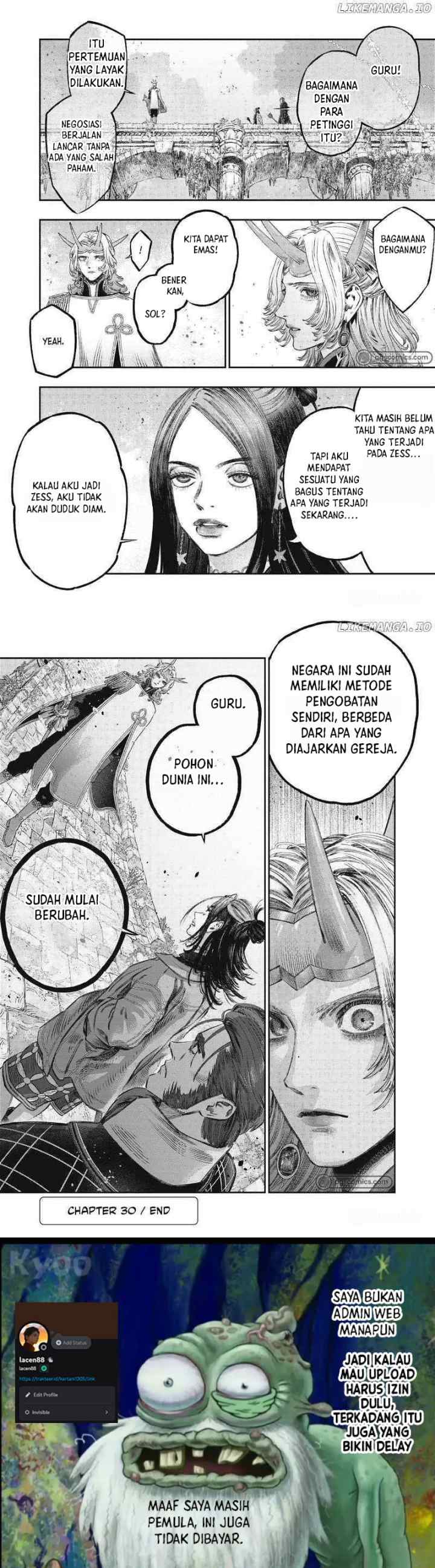 Koudou ni Hattatsu Shita Igaku wa Mahou to Kubetsu ga Tsukanai chapter 30 halaman 16