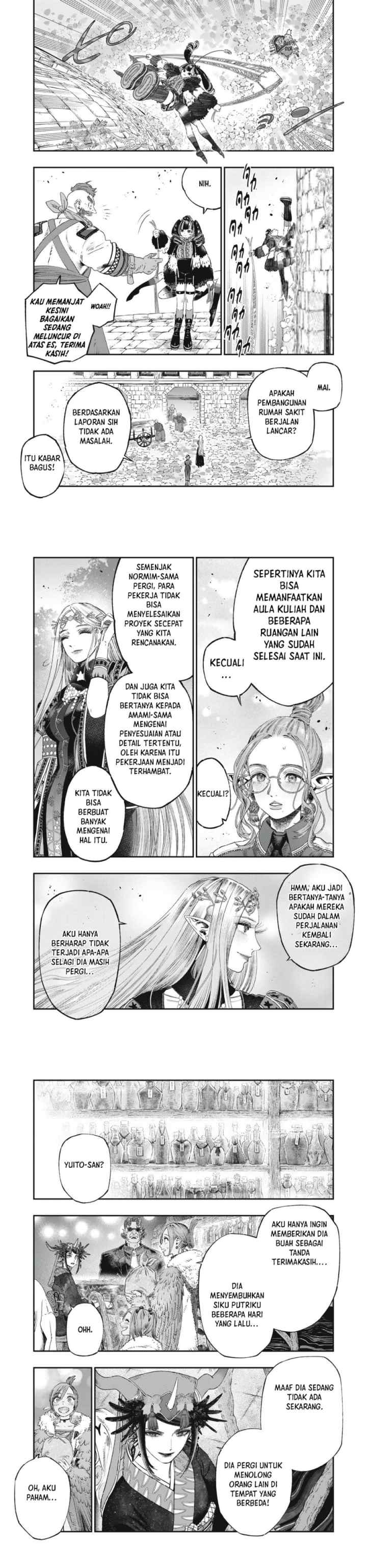 Koudou ni Hattatsu Shita Igaku wa Mahou to Kubetsu ga Tsukanai chapter 37 halaman 15