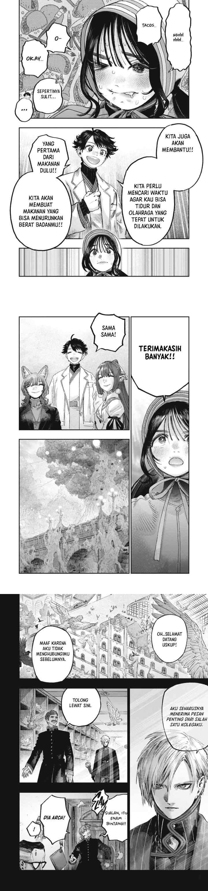 Koudou ni Hattatsu Shita Igaku wa Mahou to Kubetsu ga Tsukanai chapter 38 halaman 12