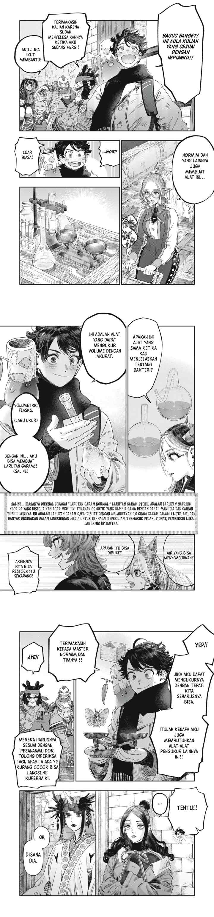 Koudou ni Hattatsu Shita Igaku wa Mahou to Kubetsu ga Tsukanai chapter 38 halaman 4