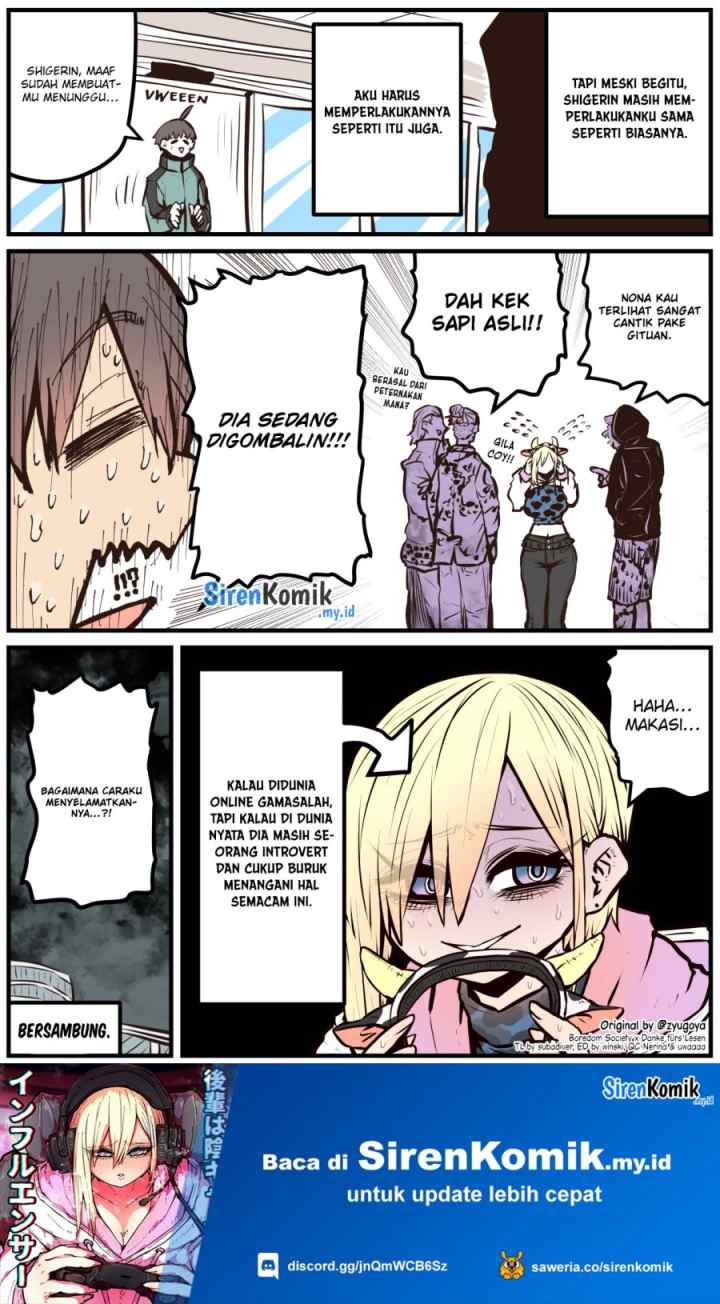 Kouhai wa Inkya Agari no Infuruensaa chapter 9 halaman 4