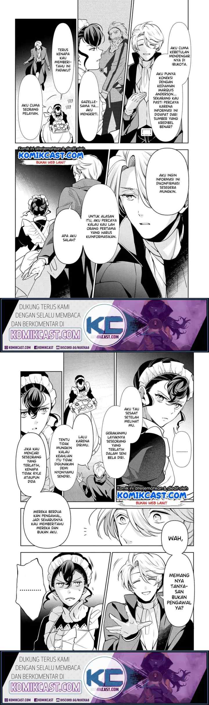 Koushaku Reijou no Tashinami chapter 58 halaman 10
