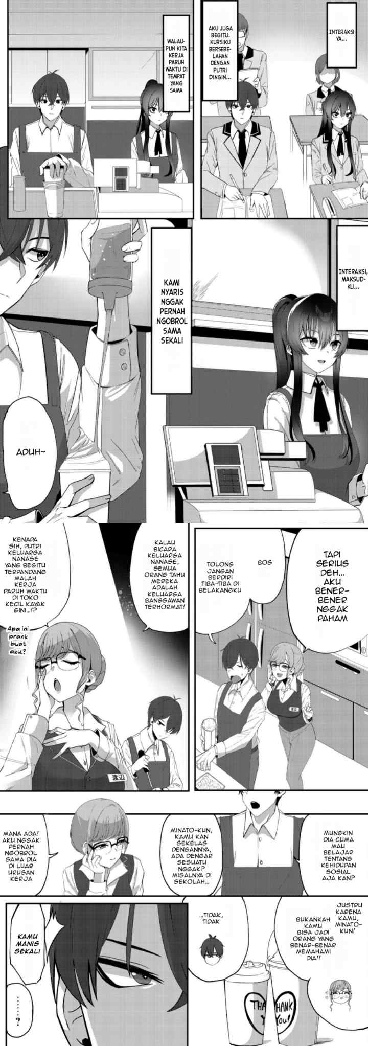 Kurokami Seiso No Reikoku Bishojo Wo Tasuketara, Ore to Ni Nin Kiri No Toki Dake De Reru Yo Ni Natta Ken chapter 1 halaman 5