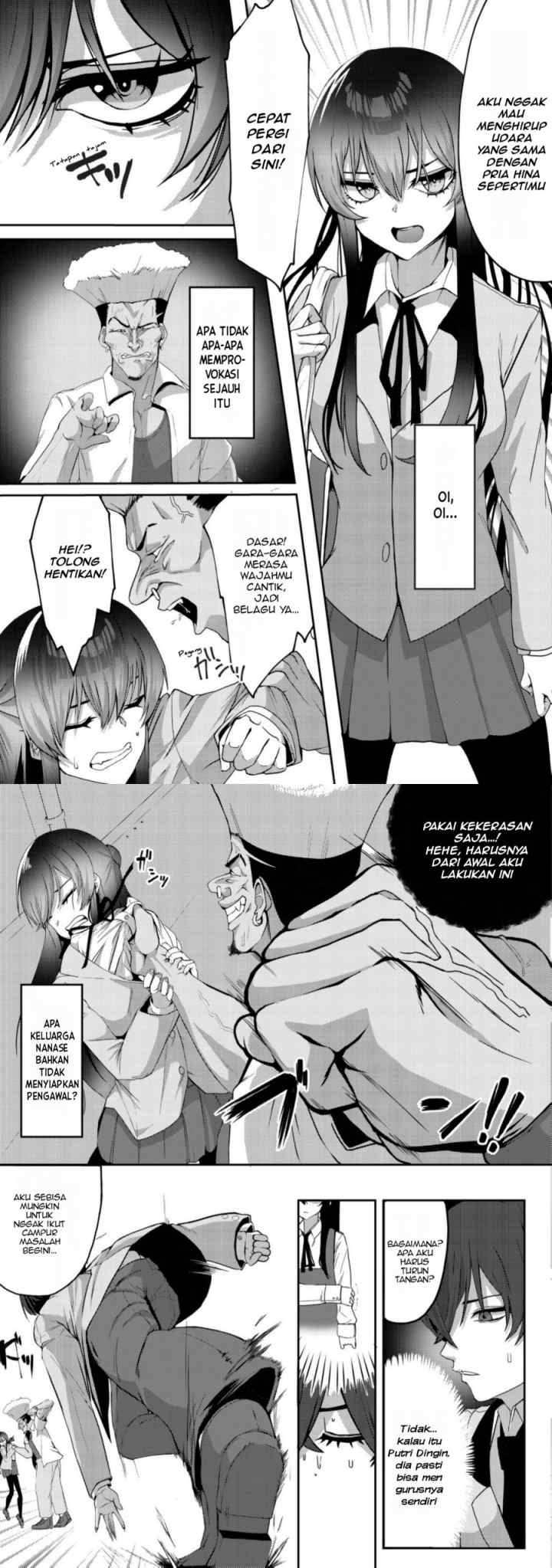 Kurokami Seiso No Reikoku Bishojo Wo Tasuketara, Ore to Ni Nin Kiri No Toki Dake De Reru Yo Ni Natta Ken chapter 1 halaman 8