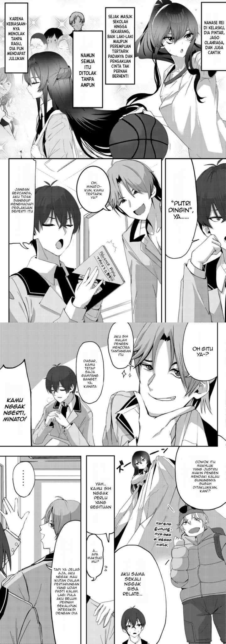 Kurokami Seiso No Reikoku Bishojo Wo Tasuketara, Ore to Ni Nin Kiri No Toki Dake De Reru Yo Ni Natta Ken chapter 1 halaman 4