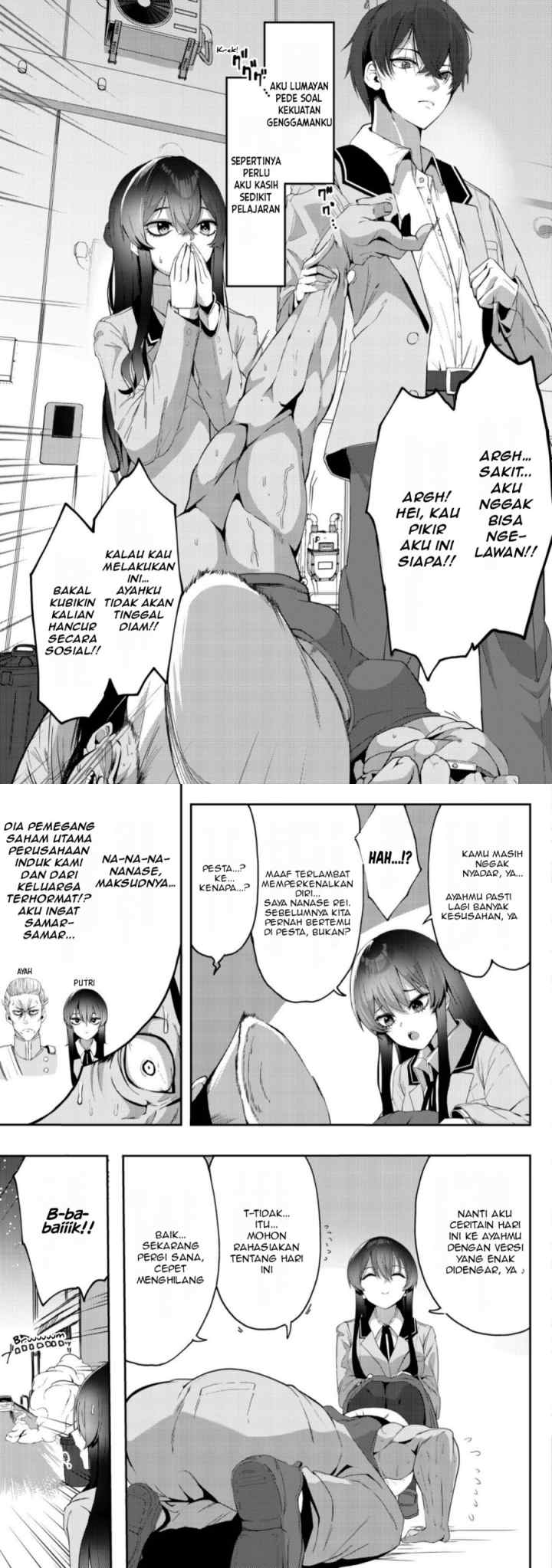 Kurokami Seiso No Reikoku Bishojo Wo Tasuketara, Ore to Ni Nin Kiri No Toki Dake De Reru Yo Ni Natta Ken chapter 1 halaman 10