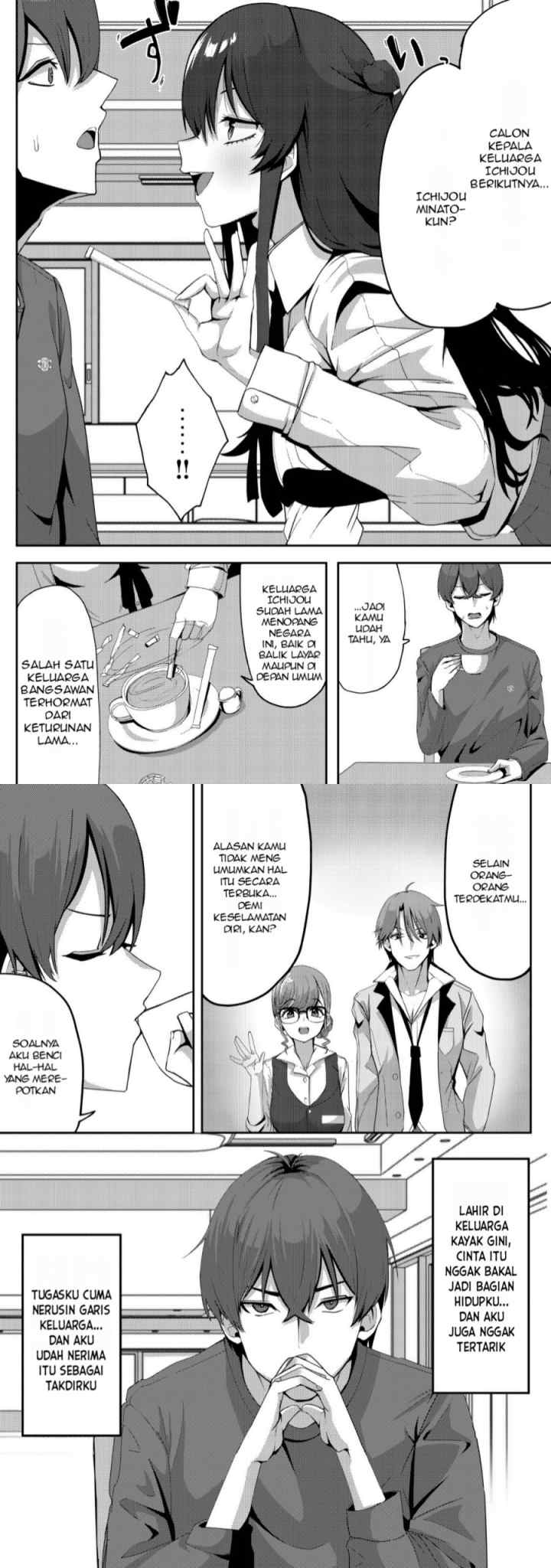 Kurokami Seiso No Reikoku Bishojo Wo Tasuketara, Ore to Ni Nin Kiri No Toki Dake De Reru Yo Ni Natta Ken chapter 2 halaman 6