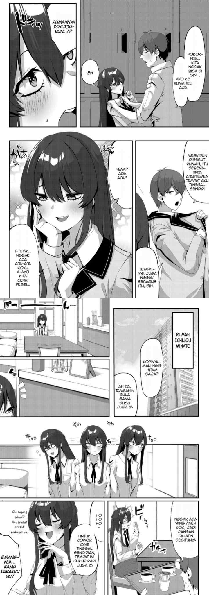 Kurokami Seiso No Reikoku Bishojo Wo Tasuketara, Ore to Ni Nin Kiri No Toki Dake De Reru Yo Ni Natta Ken chapter 2 halaman 4