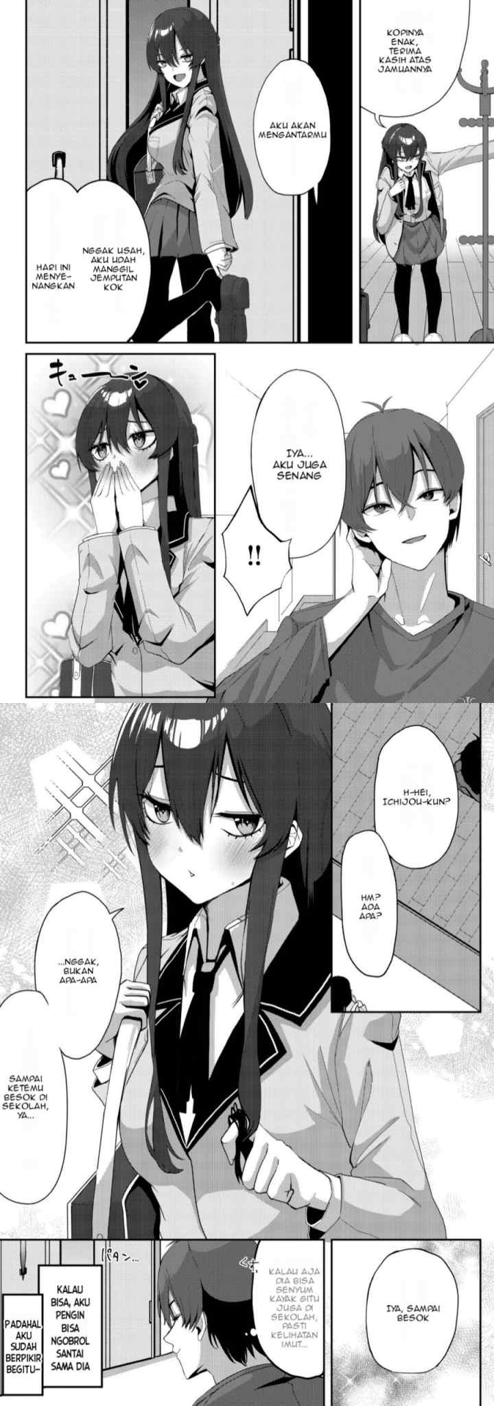 Kurokami Seiso No Reikoku Bishojo Wo Tasuketara, Ore to Ni Nin Kiri No Toki Dake De Reru Yo Ni Natta Ken chapter 2 halaman 8