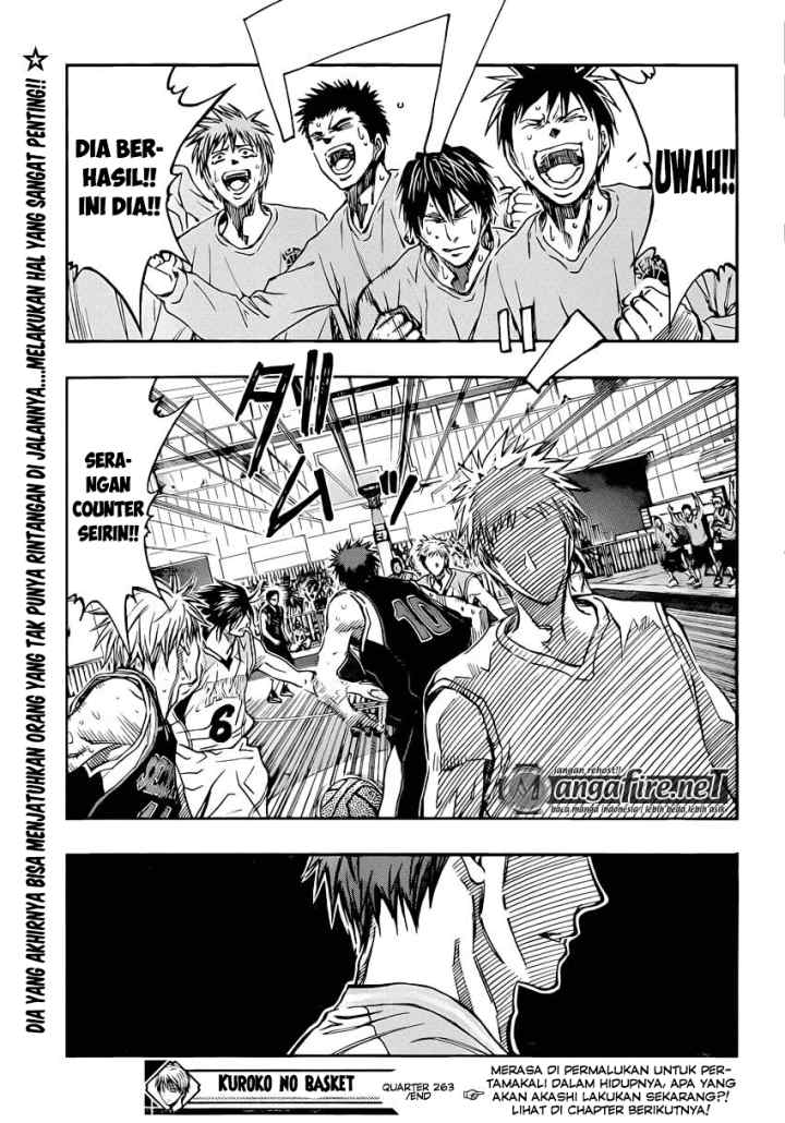 Kuroko no Basuke chapter 263 halaman 16