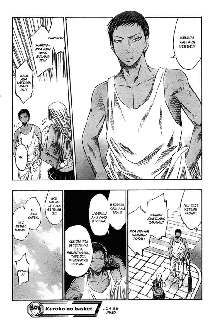 Kuroko no Basuke chapter 39 halaman 19