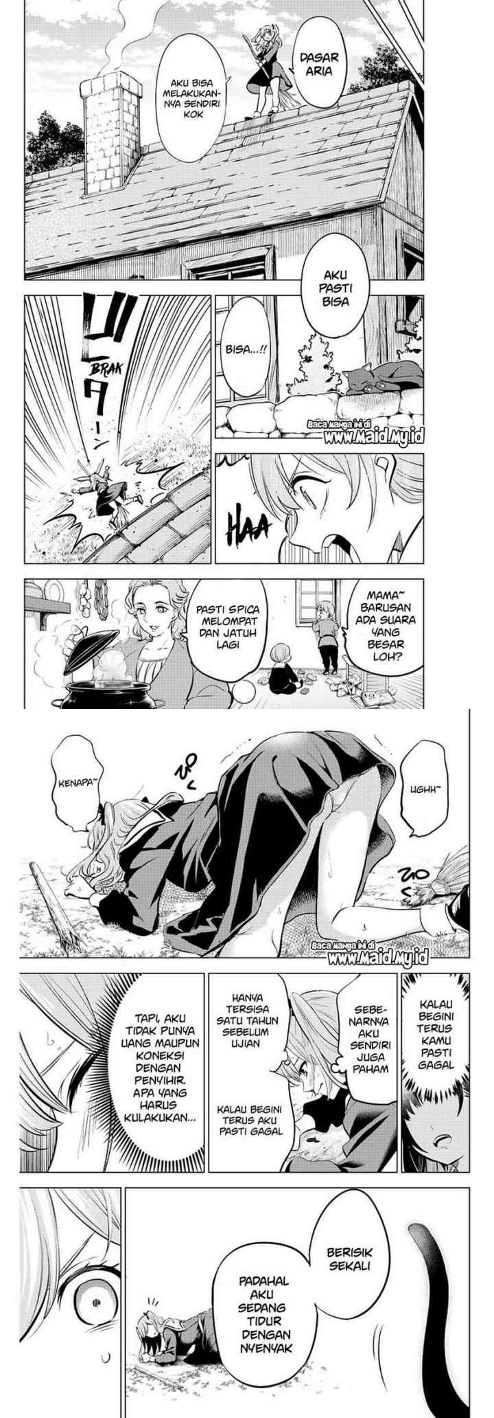 Kuroneko to Majo no Kyoushitsu chapter 1.1 halaman 7