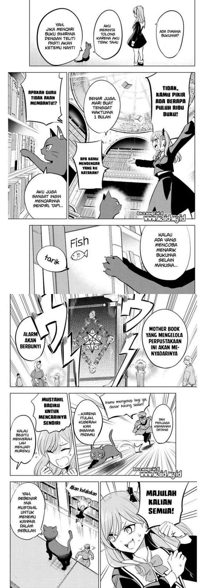 Kuroneko to Majo no Kyoushitsu chapter 1.2 halaman 4