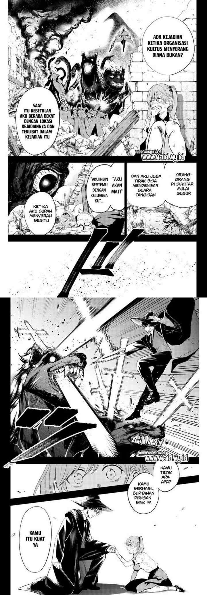 Kuroneko to Majo no Kyoushitsu chapter 1.2 halaman 8