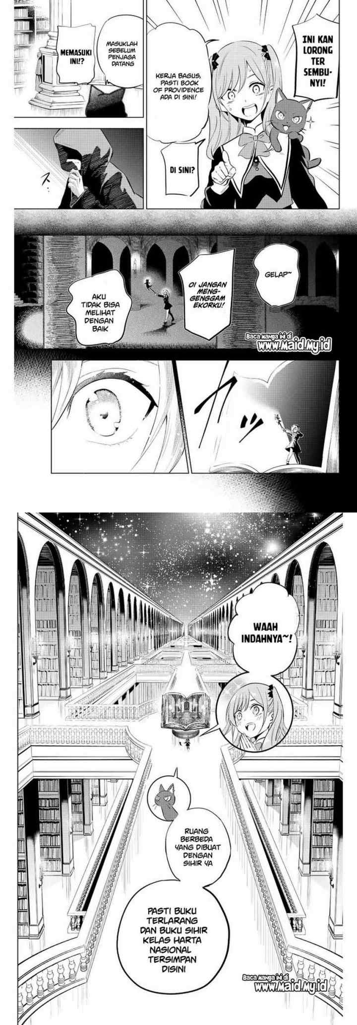 Kuroneko to Majo no Kyoushitsu chapter 1.2 halaman 11