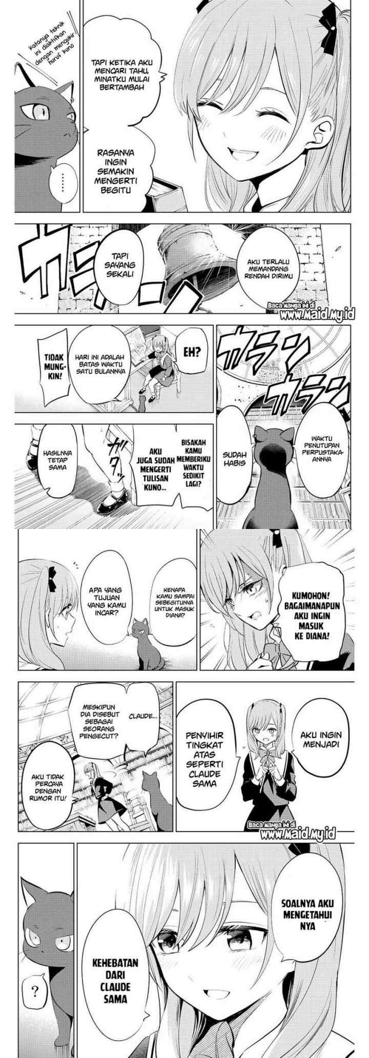 Kuroneko to Majo no Kyoushitsu chapter 1.2 halaman 7