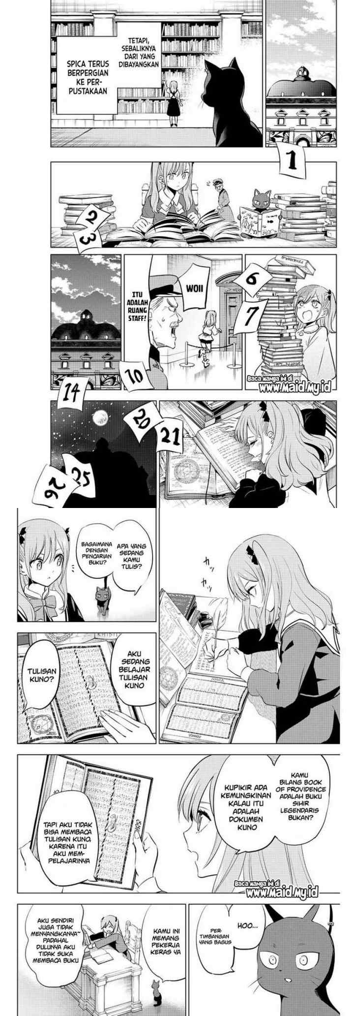 Kuroneko to Majo no Kyoushitsu chapter 1.2 halaman 6