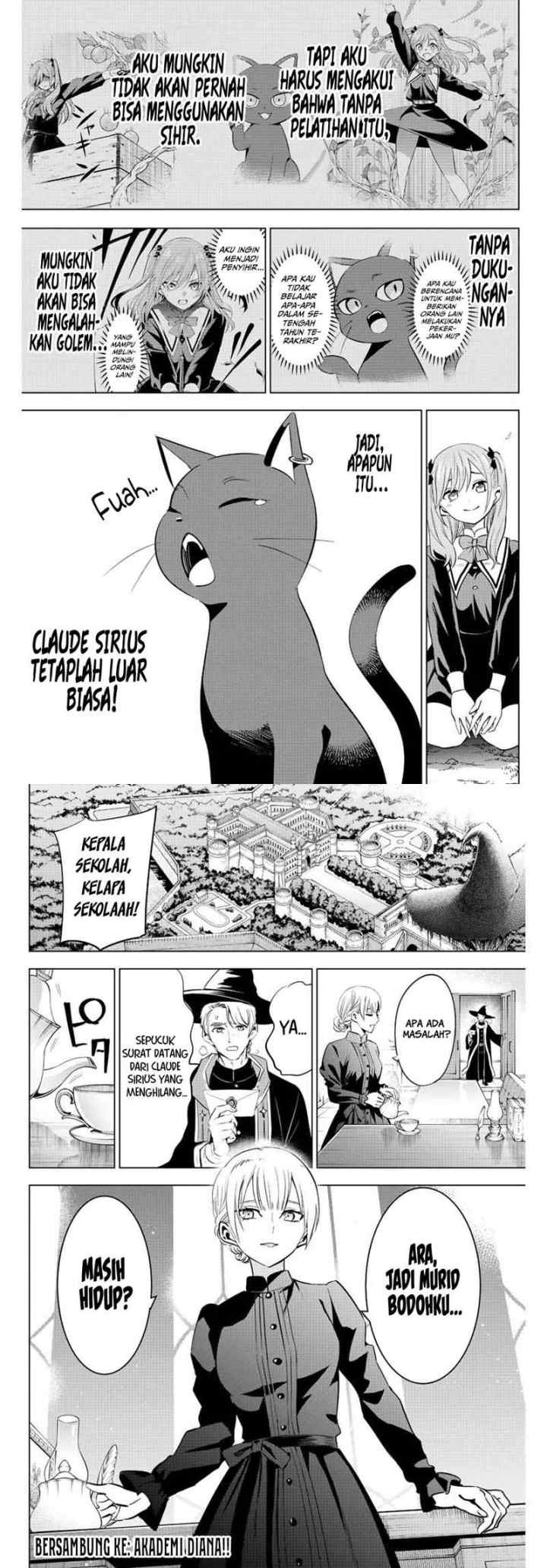 Kuroneko to Majo no Kyoushitsu chapter 3 halaman 15