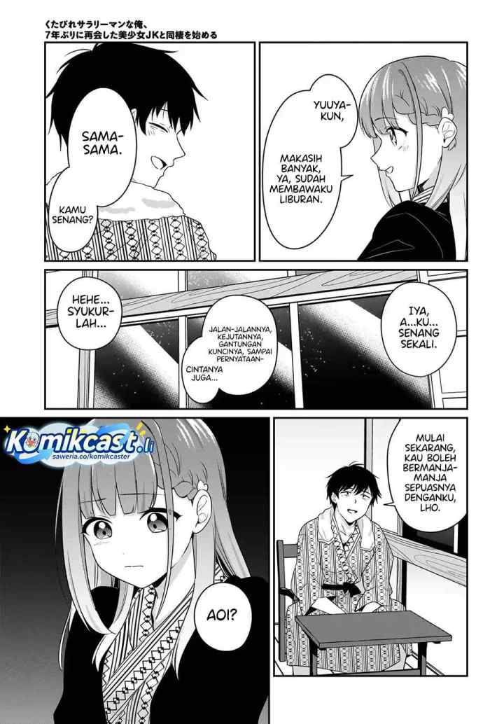 Kutabire Salarymen no Ore, 7nenburi ni Saikai shita Bishoujo JK to Dosei wo Hajimaru chapter 16 halaman 5