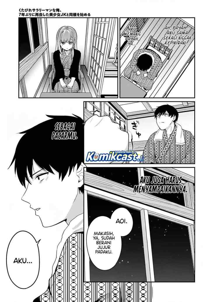 Kutabire Salarymen no Ore, 7nenburi ni Saikai shita Bishoujo JK to Dosei wo Hajimaru chapter 16 halaman 9