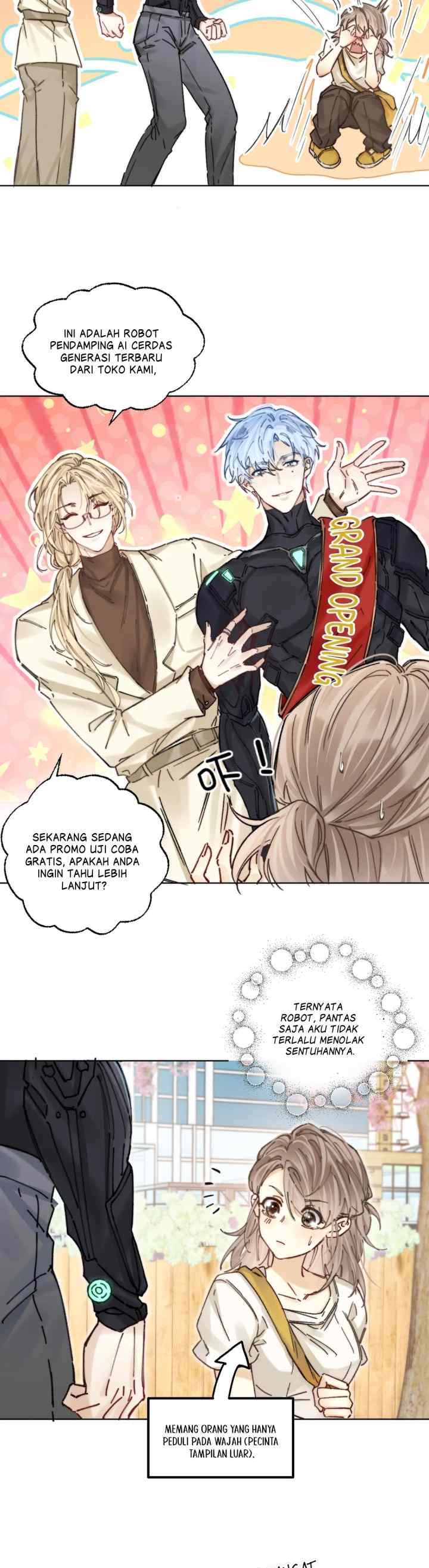 Love and Paranoid Robot chapter 1 halaman 9