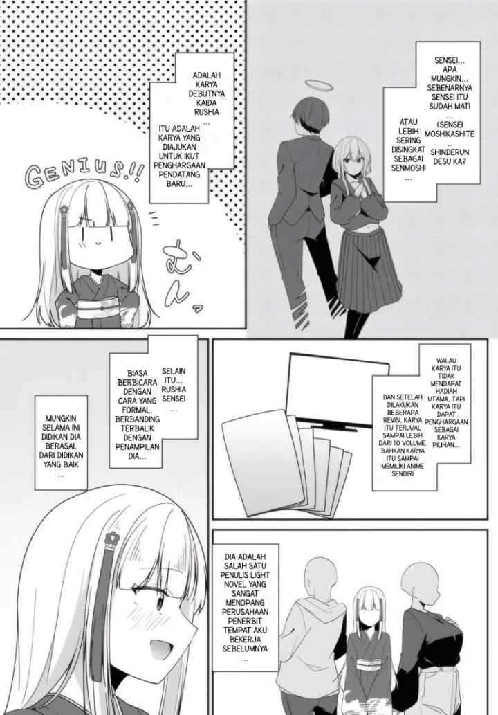 Madogiwa henshuu to baka ni sareta ore ga, futago JK to doukyo suru koto ni natta chapter 6.1 halaman 6