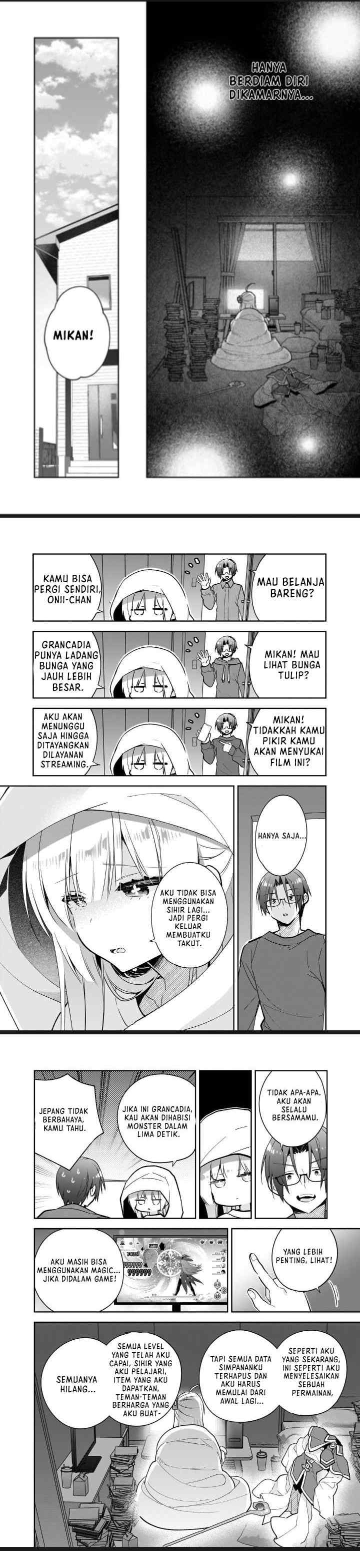Mahou wa Isekai ni Oitekimashita. Tensai Madoushi Datta Imouto no Yowakute New Game chapter 1 halaman 7